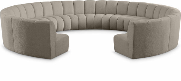 Infinity - 11 Piece Boucle Modular Sectional