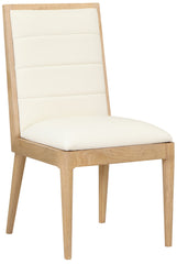 Bristol - Faux Leather Dining Chair With Natural Legs (Set of 2)