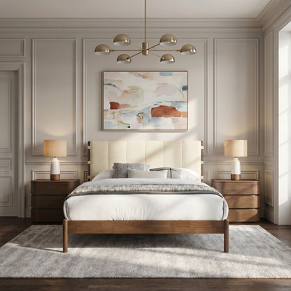 Arielle - Vegan Leather Upholstered Bed