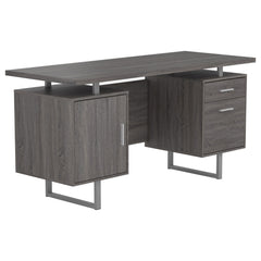 Contemporary 2 Drawer Computer Desk