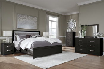 Maeling - King Panel Rails - Black