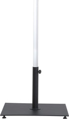 Amalfi - Aluminum Patio Umbrella - Black Base / White Pole