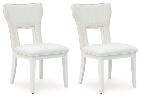 Chalanna - Dining Upholstered Side Chair (Set of 2) - White