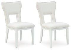 Chalanna - Dining Upholstered Side Chair (Set of 2) - White