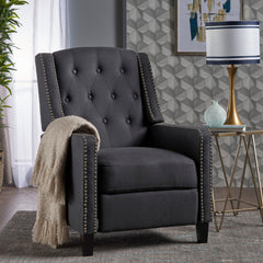 Classic Fabric Push Back Chair