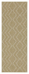 Earth - 5'3" X 7'3" Indoor, Outdoor Area Rug - Jute / White