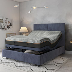 Copper Lux Hybrid - 12" Mattress With Copper Infused Contouring Memory Comfort Layer And Supportive Coil System