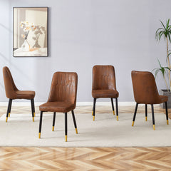 Modern Chair With Metal Legs