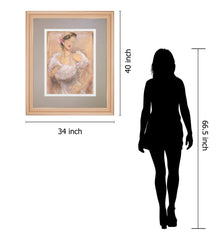 Stole My Heart Il By Dupre - Framed Print Wall Art - Pink