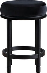 Monette - Counter Stool With Black Base