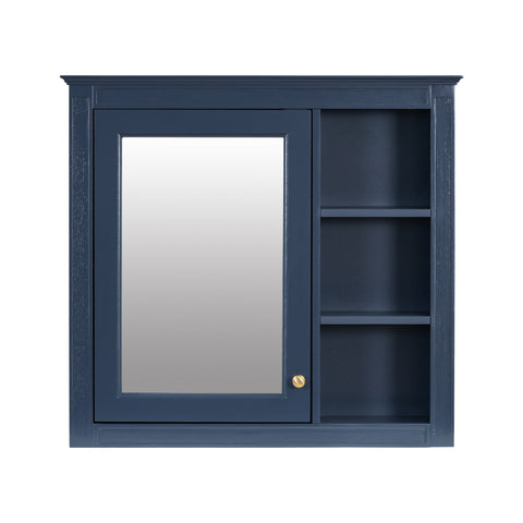 Wall Mounted Medicine Cabinet With Mirror And 3 Open Shelves
