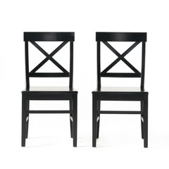 Plethora - Dining Chair With X Shaped Back (Set of 2)