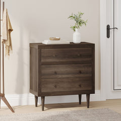 Nystrom - Mid Century Modern 3 Drawer Chest