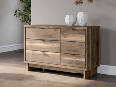Chirason - Brown - Six Drawers Dresser