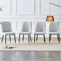 Modern Chair With Metal Legs
