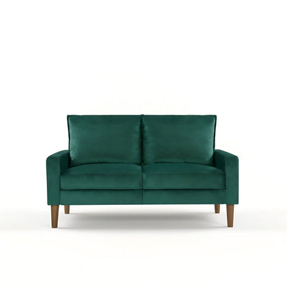 Upholstered Loveseat Sofa, 2 Seater Couch For Living Room Apartment