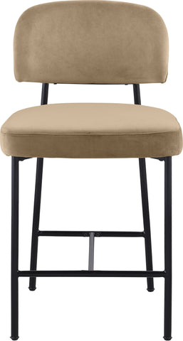 Zarelle - Performance Fabric Upholstered Counter Stool (Set of 2)