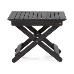 Outdoor Folding Wooden Side Table
