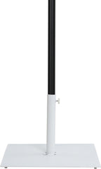 Amalfi - Aluminum Patio Umbrella - White Base / Black Pole