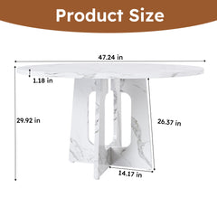 Round Dining Table For 4