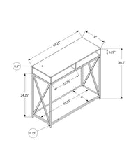 Accent Console Table For Entryway, Contemporary Design