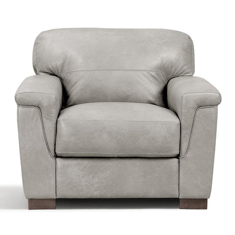 Cornelia - Chair - Pearl Gray Leather