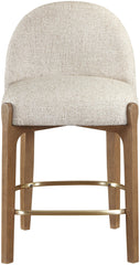 Torino - Counter Stool With Brushed Brown Base