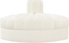 Rummi - Velvet Performance Fabric Upholstered Modular Chair