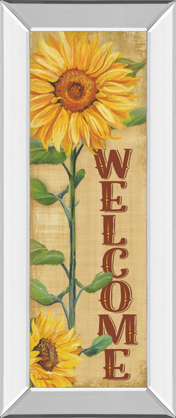 Welcome Sunflower By Ed Wargo - Yellow