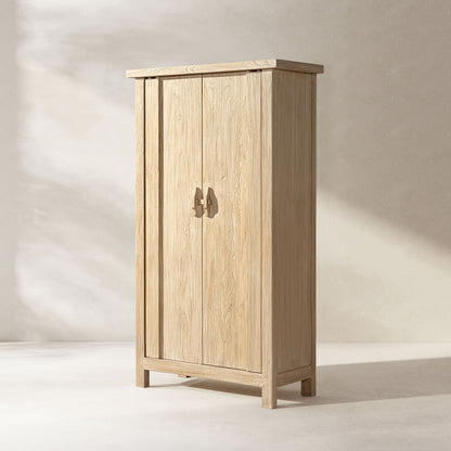 Fable - 2 Door Storage Cabinet - Light Natural Brown