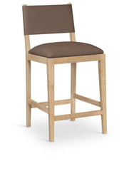 Avon - Vegan Leather Counter Stool