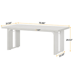 Large Rectangular Kitchen Table