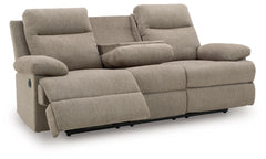 Side-Swipe - Reclining Sofa With Drop Down Table