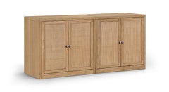 Vero - Solid Wood And Oak Venee Sideboard/Buffet