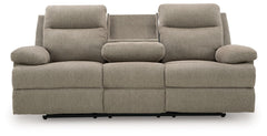 Side-Swipe - Reclining Sofa With Drop Down Table