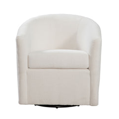Oaklynn - Barrel Style Swivel Accent Chair