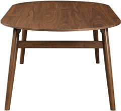 Leesa - Solid Wood And Walnut Veneer Dining Table