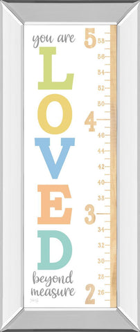 Loved Beyond Measture Growth Chart By Marla Rae - White