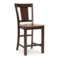 Rylandeen - Barstool (Set of 2) - Light Brown / Dark Brown
