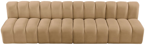 Arc - Velvet 4 Seats Modular Sofa