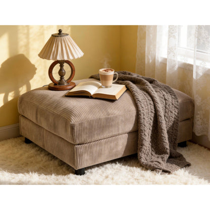 Upholstered Rectangle Ottoman
