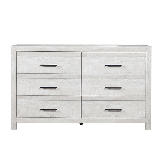 6 Drawer Dresser - Natural / Rustic