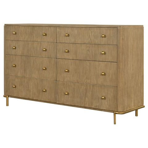 Stevie - Rectangular 8 Dresser - Sand