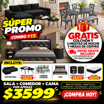 48-COMBO #15 CASA COMPLETA 3599