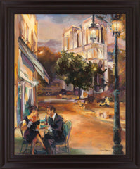 Evening Terrace - 28" x 34" Framed Wall Art