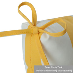 2 Piece High Back Patio Chair Cushion Set, Tufted Adirondack And Rocking Chair Cushions