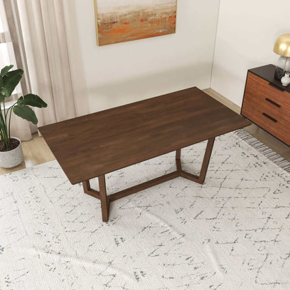 Marina - Dining Table And 4 Side Chairs - Oak / Black