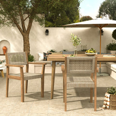 Amaris - Outdoor Dining Chair (Set of 2) - Teak