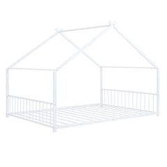Metal House Bed