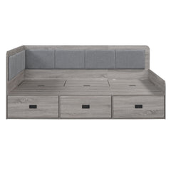 Daybed With 3 Drawers And 3 Storage Compartments